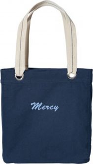 Canvas Tote, Navy